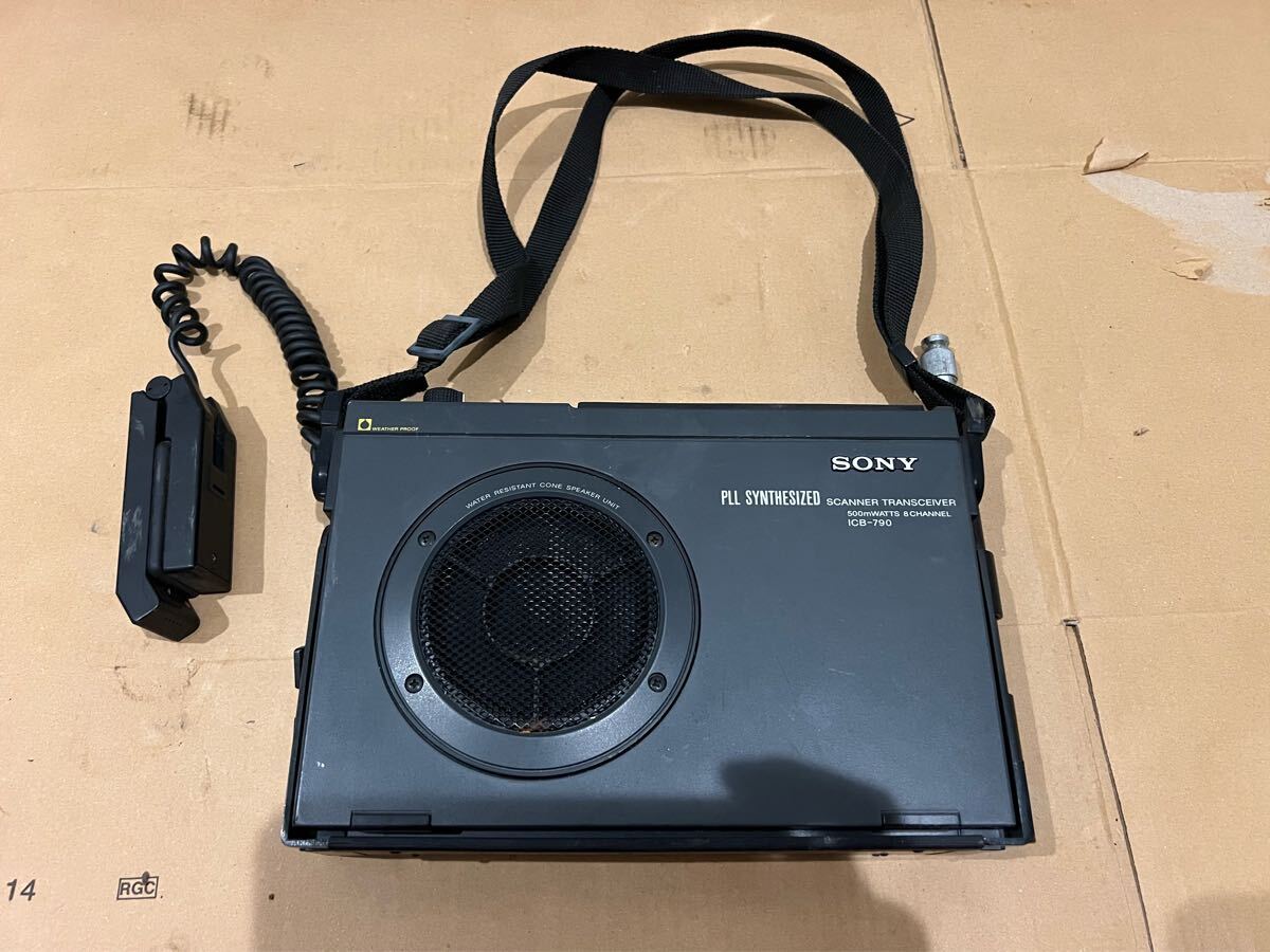 CB無線 SONY ICB-790 ジャンク Yahoo!オークション -「sony icb-790」(トランシーバー