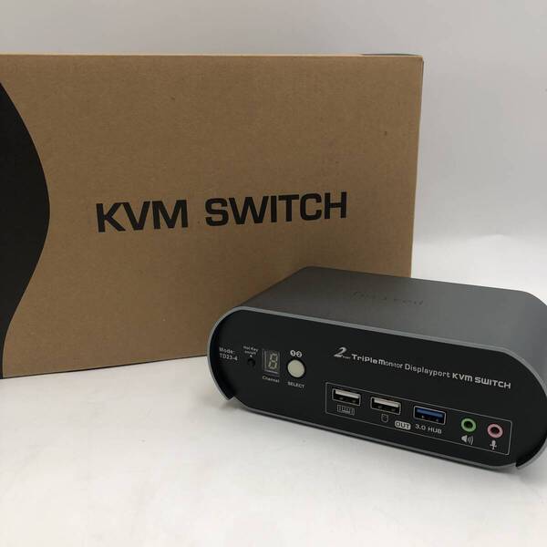 【未検品】Terived KVMスイッチ モニター切替器 8K /Y30742-J1