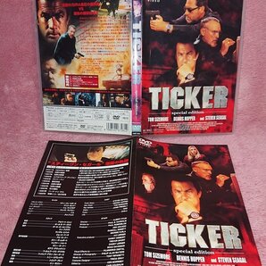 ◆DVD【TICKER-沈黙のテロリスト】アクション★スティーヴン セガール 他 主演★2001年制作/100分★送料無料★◆