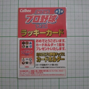 カルビー プロ野球チップス 2025 ラッキーカード