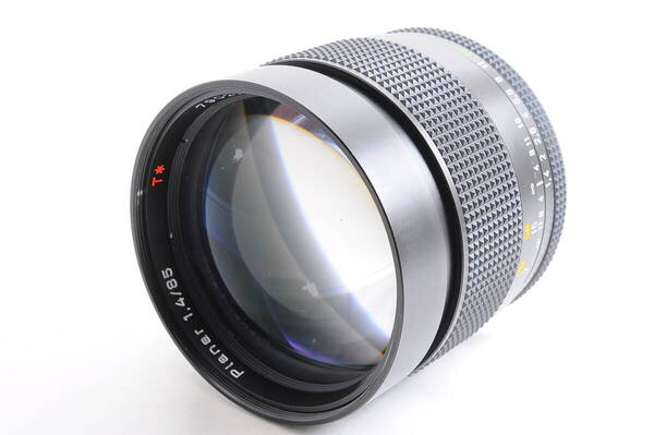 CONTAX Carl Zeiss Planar 85mm F/1.4 T* MMJ マニュアルフォーカス フィルムカメラ レンズ @4171