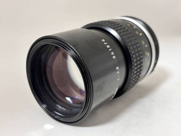 NIKON AI NIKKOR 135mm F/2.8 マニュアルフォーカス フィルムカメラ レンズ @4174