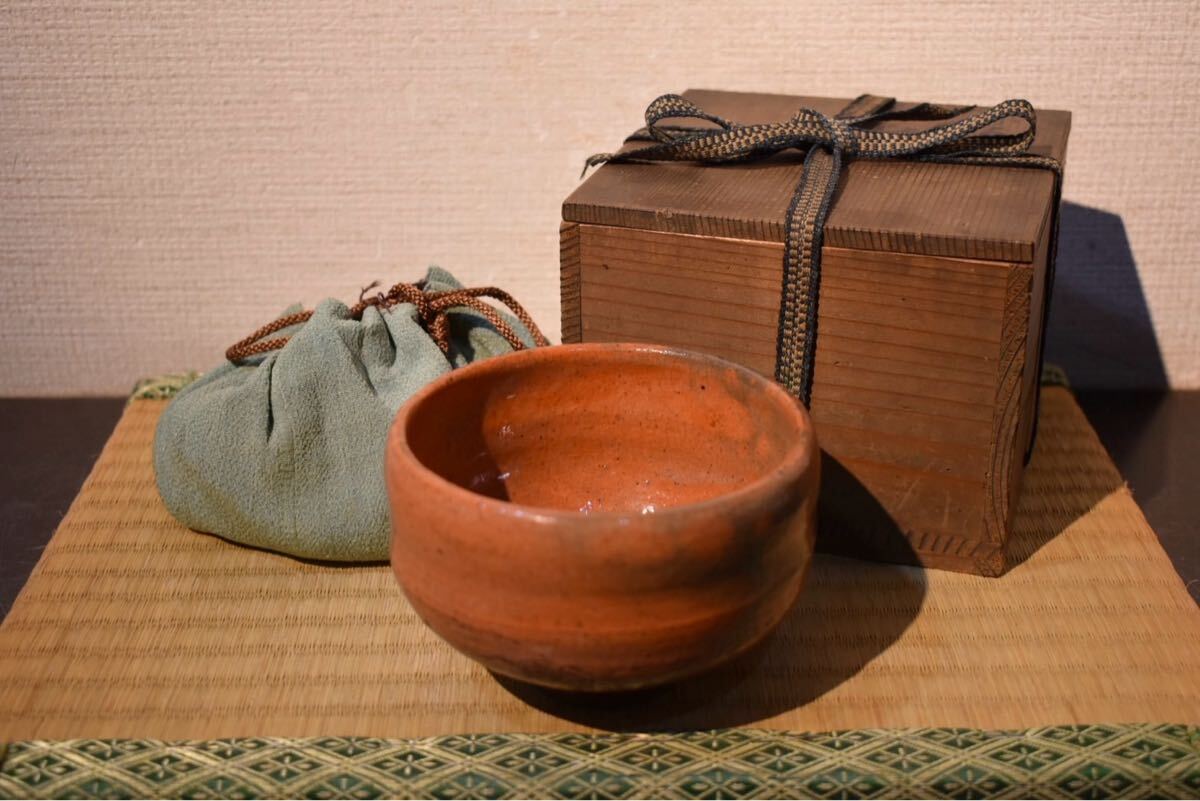 Yahoo!オークション -「赤楽茶碗 銘」(茶碗 ) (茶道具)の落札