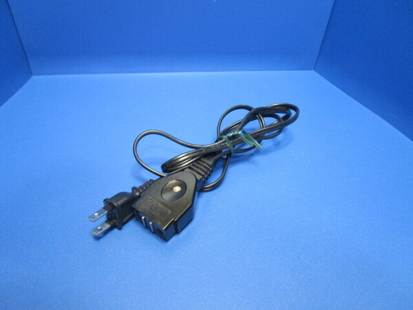 中古品 電気ポット用 マグネット付き 電源コード のみ 約1.3m 品番 SF-222 12A 125V 〈PS〉EJETYCORP 約1.3m ブラック