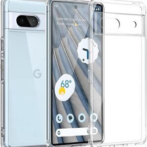 Google Pixel 7A ケース TPU+PC クリア ピクセル7A クリアカバー ストラップホール付 レンズ保護 耐衝撃 落下防止 軽量 透明保護カバー★