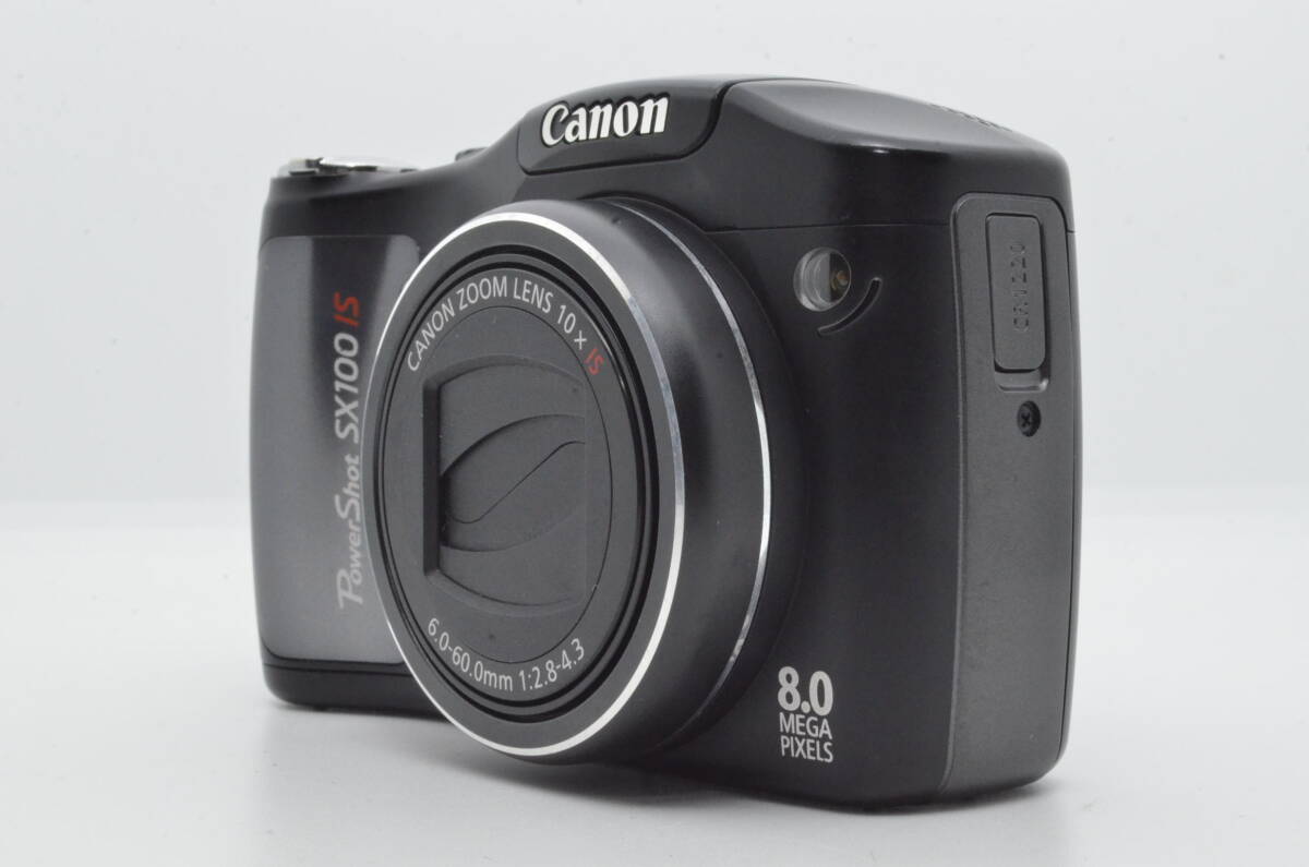 Canon PowerShot SX100 IS 動作品　中古良品　単三電池式 Canon PowerShot SX100 IS 動作品 中古良品 単三電池式 Canon