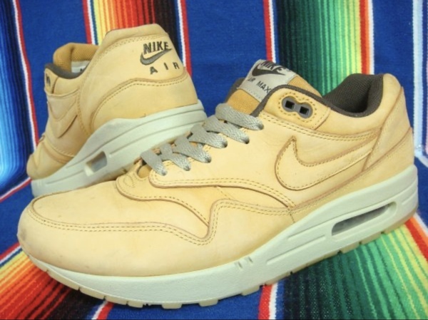 NIKE AIR MAX 1 LTR LEATHER PREMIUM Wheat Pack 705282-700 ナイキ エアマックス 1 レザー プレミアム ウィートパック 28cm 2015年 US10