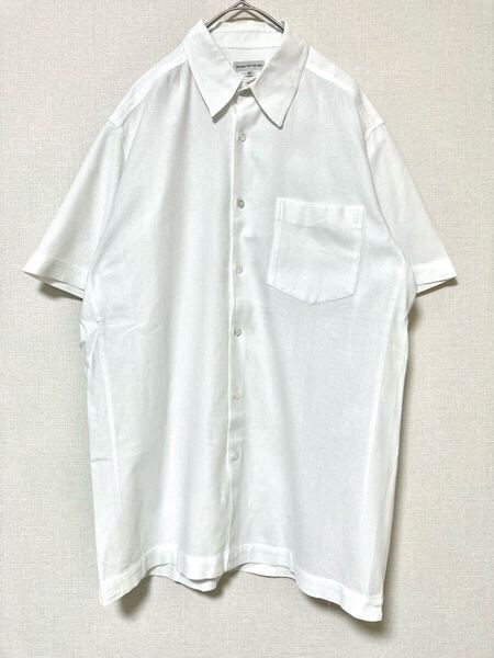 ドリスヴァンノッテン DRIES VAN NOTEN レギュラーカラー 半袖 シャツ メンズ ホワイト 白 50 トップス