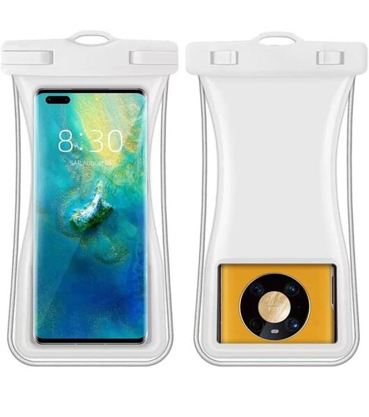 スマホ 防水ケース 水に浮くタイプ IPX8認定 海 プール 温泉 カバー 防水ケース