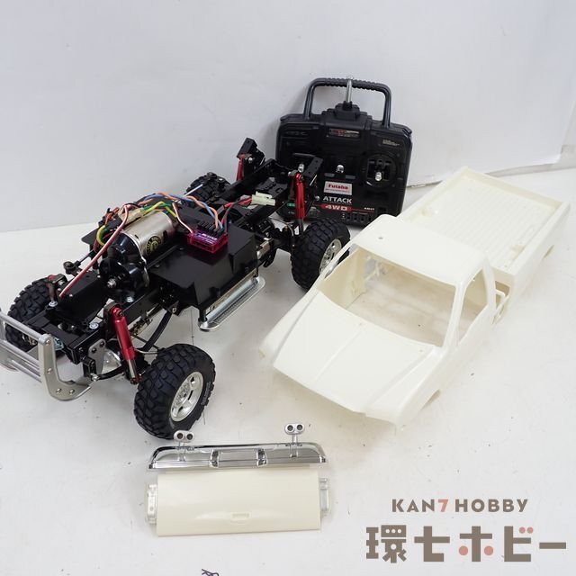 Yahoo!オークション - タミヤ ハイラックス ハイリフト シャーシのみ