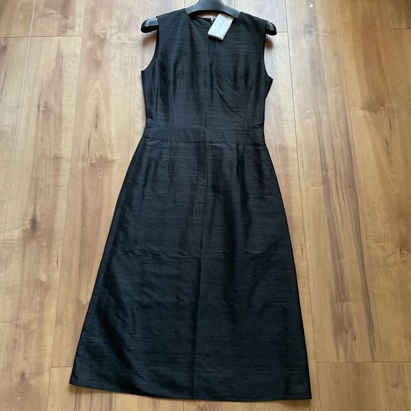 新品 pinceau 定価¥2万4000円 ロングワンピース シルク キュプラ