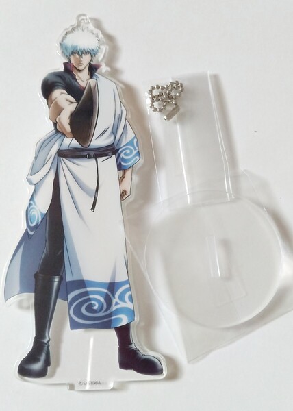 銀魂 坂田銀時 Tファン登録者限定 アクリルスタンドキーホルダー