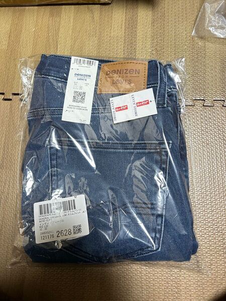 新品 リーバイス 216 デニゼン ジーンズ W32 L32 ストレッチ スリムフィット インディゴブルー デニムパンツ ジーパン 送料無料 残り僅か