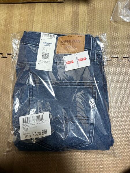 新品 リーバイス 216 デニゼン ジーンズ W32 L32 ストレッチ スリムフィット インディゴブルー デニムパンツ ジーパン 送料無料 残り僅か