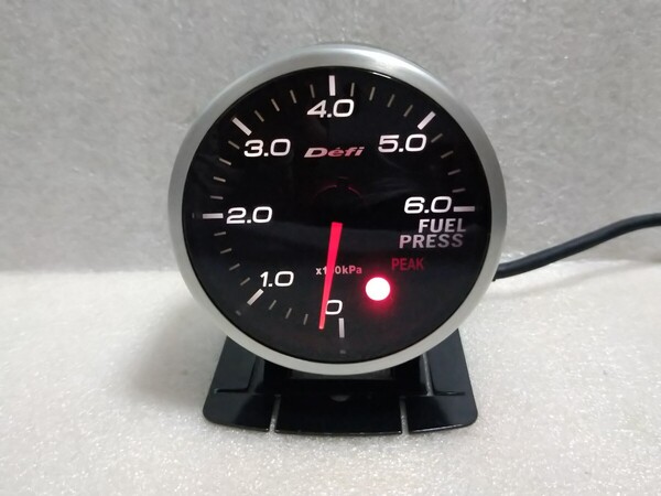 Defi BF リンクメーター 燃圧計 デフィ FUEL PRESS ホワイトModel 希少 送料無料
