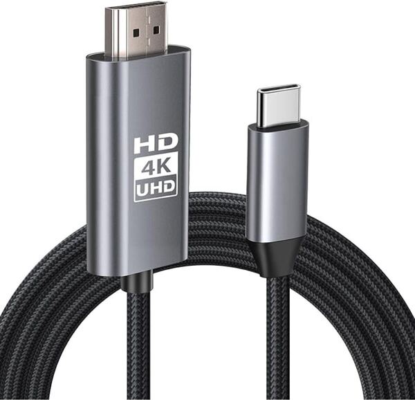 【4K対応】HDMI Type-C to Hdmi ケーブル HDM I 変換ケー ブル USB Type-C 変換アダプター hdmi ケーブル 2M スマホ ミラーリング