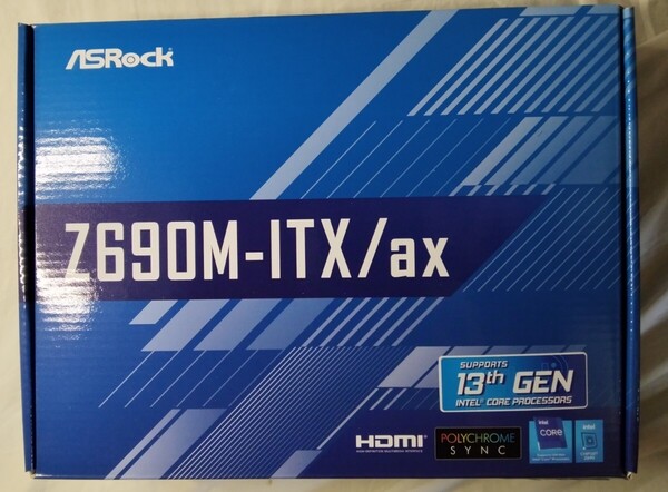 中古 Z690M-ITX/ax DDR4 マザーボード ASRock LGA1700