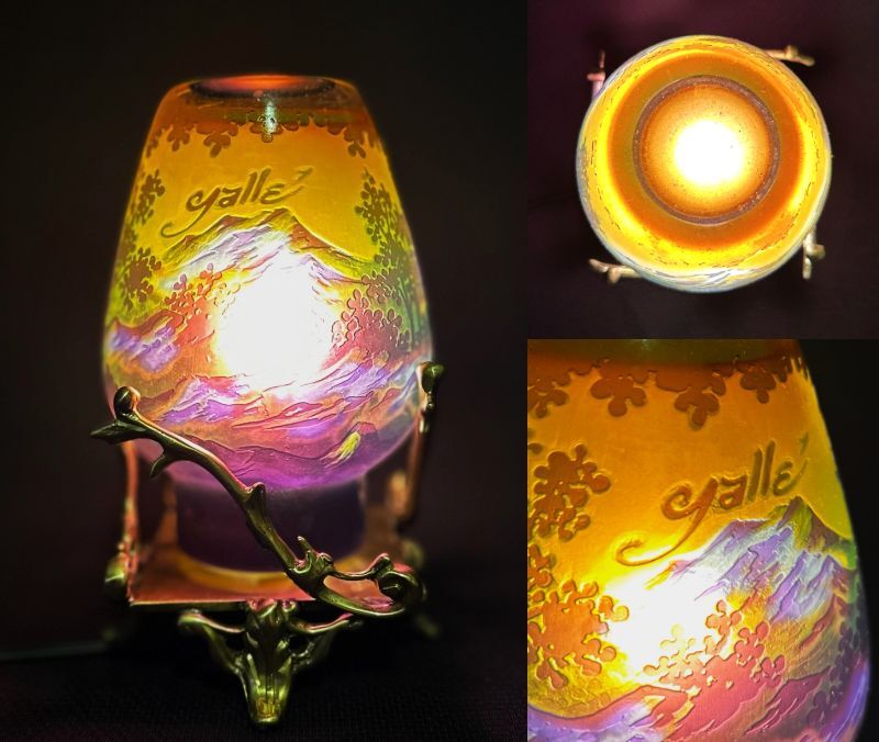 Yahoo!オークション -「エミールガレ ランプ」の落札相場・落札価格