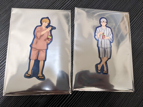 ハイキュー!! TO THE TOP 稲荷崎高校 宮侑 北信介 甚平 描き下ろしver. ダイカットステッカーコレクション 2点セット 古舘春一