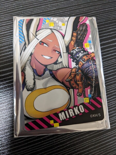 僕のヒーローアカデミア ミルコ 兎山ルミ 木下紗華 マグネットステッカーコレクション BD4-JF 堀越耕平