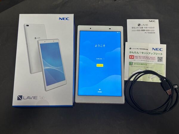 NEC★タブレット★LAVIE PC-TE508HAW★White