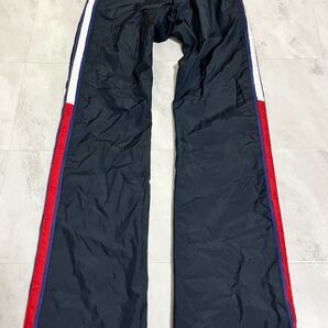TOMMY HILFIGER トミーヒルフィガー ナイロン パンツ レディース ブラック サイドライン Sサイズ