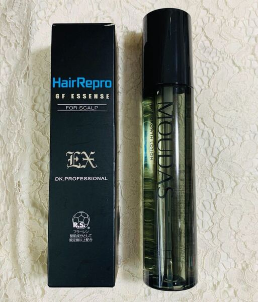 新品 【 発毛促進剤 2点セット 】モウダス 薬用発毛促進剤 &アデランス ヘアリプロEX GFエッセンスS