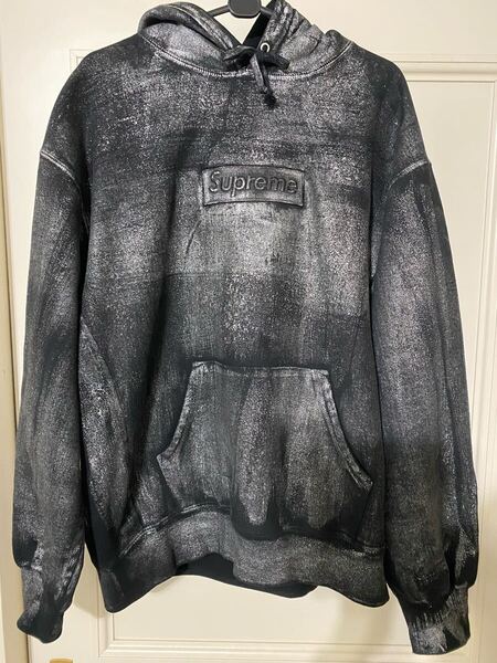 Supreme×MM6 Foil Box Logo Hooded Sweatshirt シュプリーム パーカー サイズM