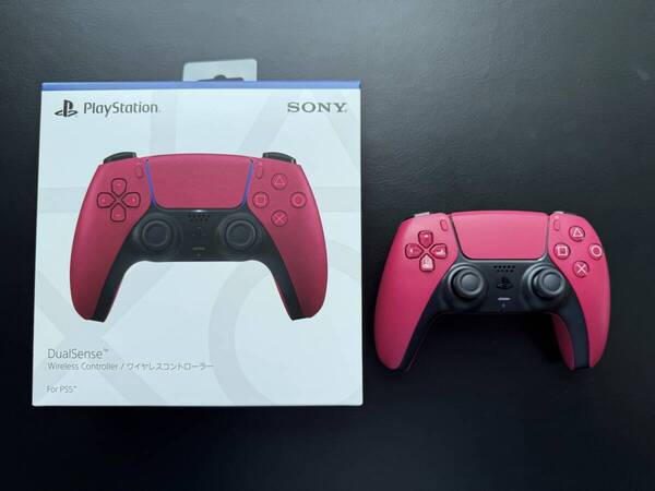 PlayStation5 DualSense ワイヤレスコントローラー CFI-ZCT1J02 (コズミックレッド )