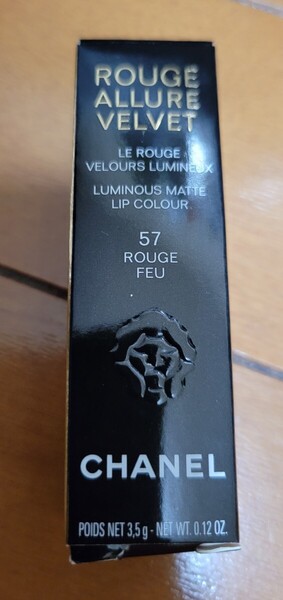 【新品】 シャネル CHANEL ROUGE ALLURE VELVET 57 ルージュフー 限定 口紅 CHANEL コスメシャネル ルージュ アリュール ヴェルヴェット