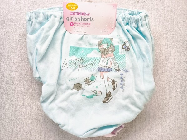 ■日本製 ショーツ 2枚組 160cm■新品未使用品ガールズスクール大きいサイズ女児パンツ165170ジュニア下着子供服女の子学生制服可愛い 82■