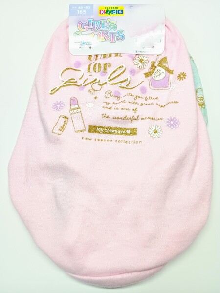 ■新品未使用品 ショーツ 165cm 2枚組■大きいサイズ女児パンツML160170ティーンパンティージュニア女性下着女の子セット学生制服女子116■