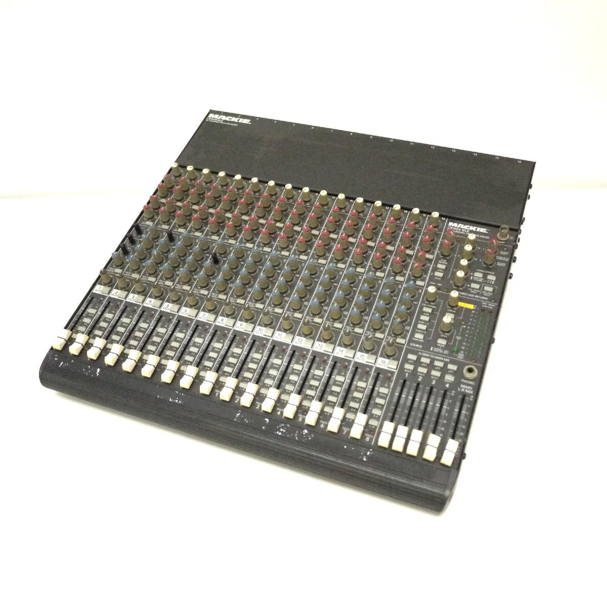 なつかし楽器道場'91年 アナログミキサー「MACKIE CR1604」- e