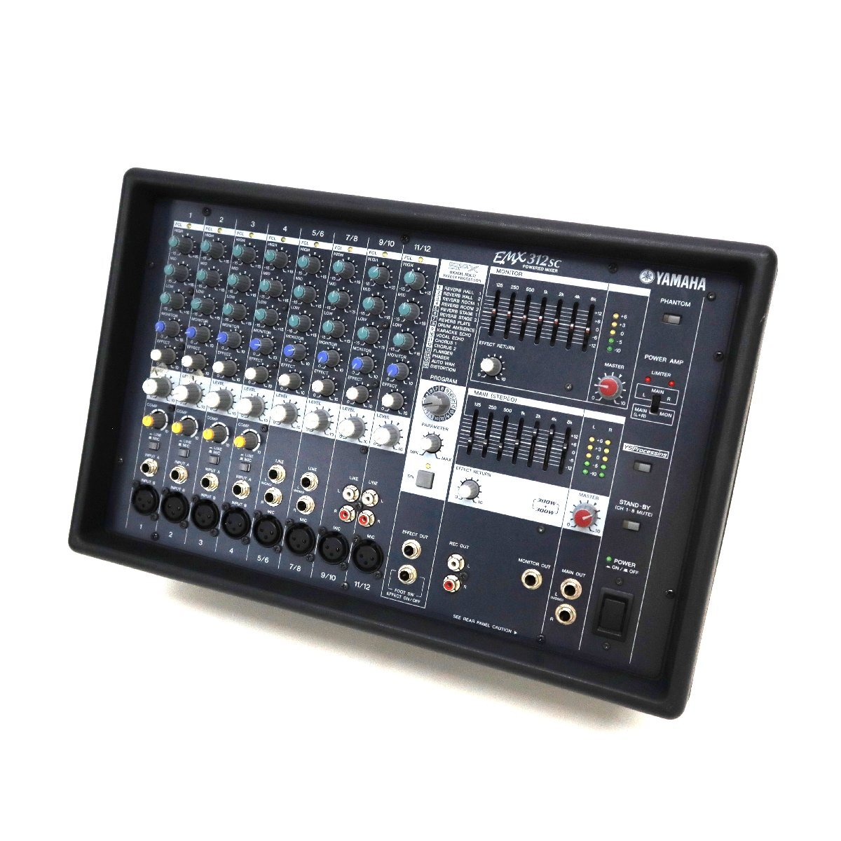 ジャンク YAMAHA EMX312SC ヤマハ パワードミキサー 中古現状品 Yahoo!オークション -「emx312sc」の落札相場・落札価格