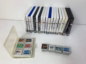 【現状品】Nintendo 3DS ソフト 任天堂 ケースあり19点/ケースなし30点 ポケットモンスタームーン/スーパーマリオ3Dランドなど st6-62