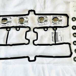 ●在庫あり 即納 ゼファー χ ヘッド カバー ガスケット 1台分 フル セット 純正 ZR400G G1-G9 シール ワッシャー カム カバー プラグ
