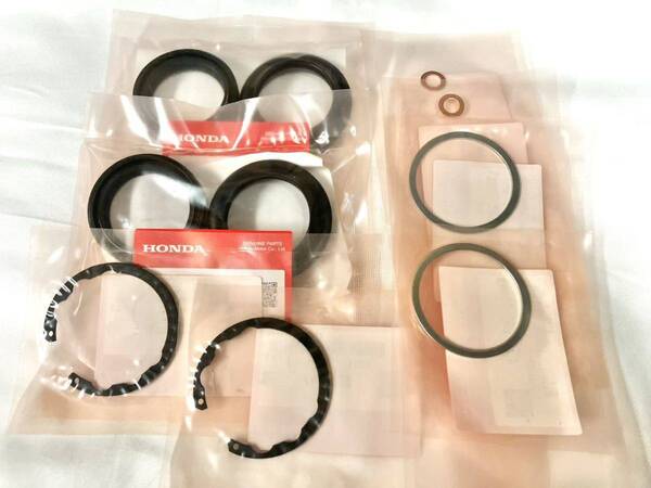 ●在庫あり 即納 CBX1000 SC06 フロントフォーク オイルシール フル セット サークリップ プレート ガスケット 39パイ ホンダ 純正