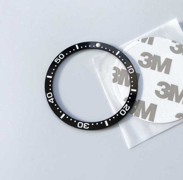 セラミック ベゼルインサート シート ブラック 黒 修理交換用 社外部品 【対応】セイコー SRP773/775/777/779等 タートル サード SEIKO