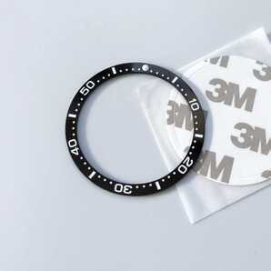 セラミック ベゼルインサート シート ブラック 黒 修理交換用 社外部品 【対応】セイコー SRP773/775/777/779等 タートル サード SEIKO