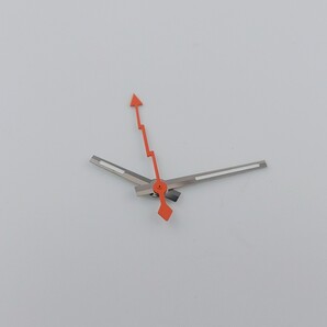 腕時計 修理交換用 針 ハンドセット シルバー×ホワイト オレンジ イナズマ 【対応】SEIKO ダイバー 7S26/NH35/NH36/4R36 セイコー 社外品