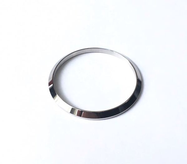 36mm ケース用 修理交換用 社外部品 プレーン ベゼル シルバー【対応】ロレックス デイトジャスト ROLEX 互換 1601/1603/16013/16014