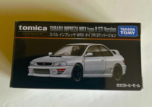 タカラトミーモールオリジナル トミカプレミアム インプレッサ WRX タイプR STI バージョン シュリンク有り