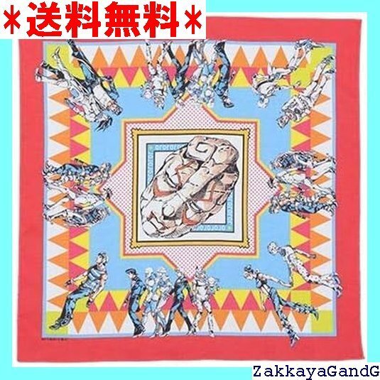 美品★★★ 荒木飛呂彦原画展『ジョジョの奇妙な冒険』ハンカチ 57