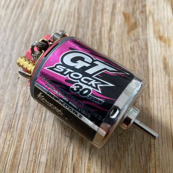 KAWADA GT STOCK vintage motor 30T REBUILDABLE 1/10 RC made in Japan カワダ ラジコン モーター 日本製 作動未確認 要調整