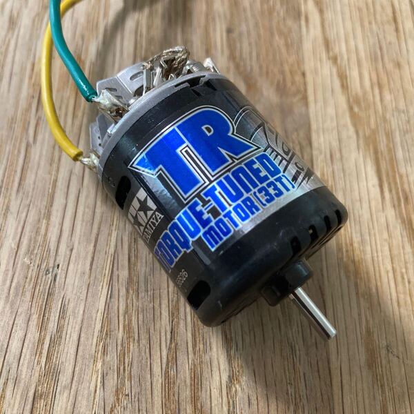 TAMIYA TORQUE TUNED motor 33T 1/10 RC タミヤ トルクチューン モーター ラジコン 作動品