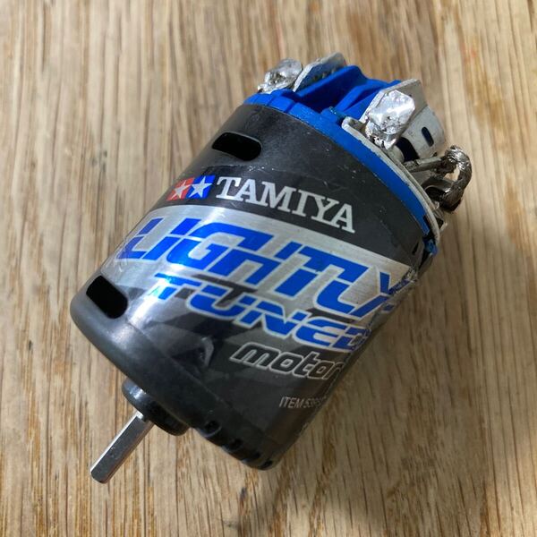 TAMIYA LIGHTLY TUNED motor 28T 1/10 RC タミヤ ライトチューン モーター ラジコン 作動未確認 要調整