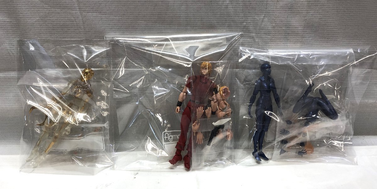 figma コブラ　レディ　クリスタル・ボーイ　3体セット　中古　フィギュア 中古】(本体A/箱B)figma COBRA THE SPACE PIRATE クリスタル