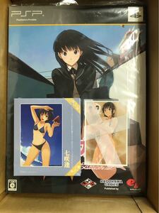 PSP エビコレプラス アマガミLimited Edition エビテン 予約特典七咲逢パズル付き プレイステーションポータブル