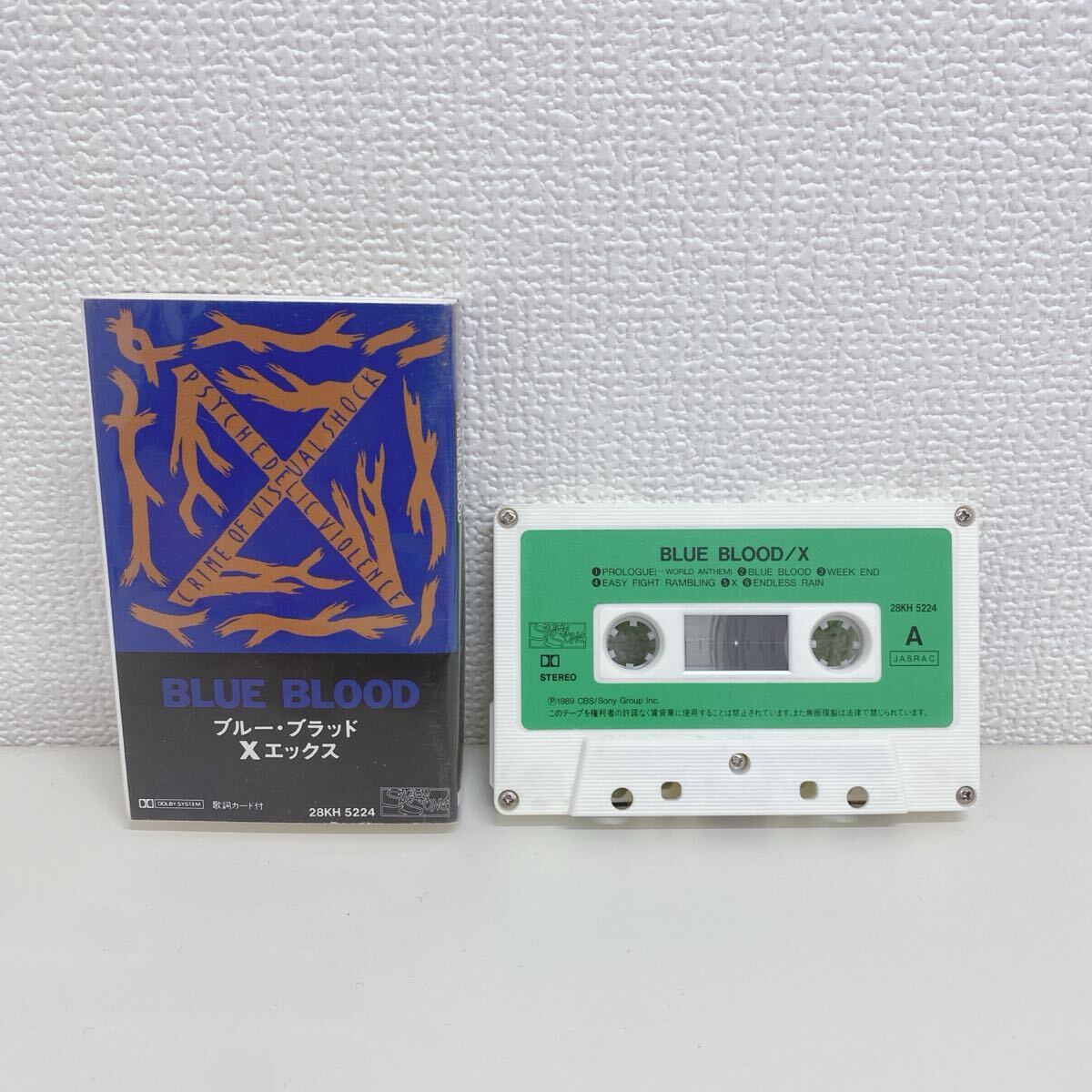 Yahoo!オークション -「ブルーブラッド x」(カセットテープ) の