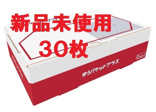 新品未使用 ゆうパケットプラス専用箱 30枚 資材 梱包材 段ボール 30箱